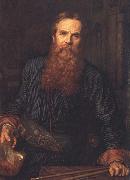 William Holman Hunt Self-Portrait oil painting